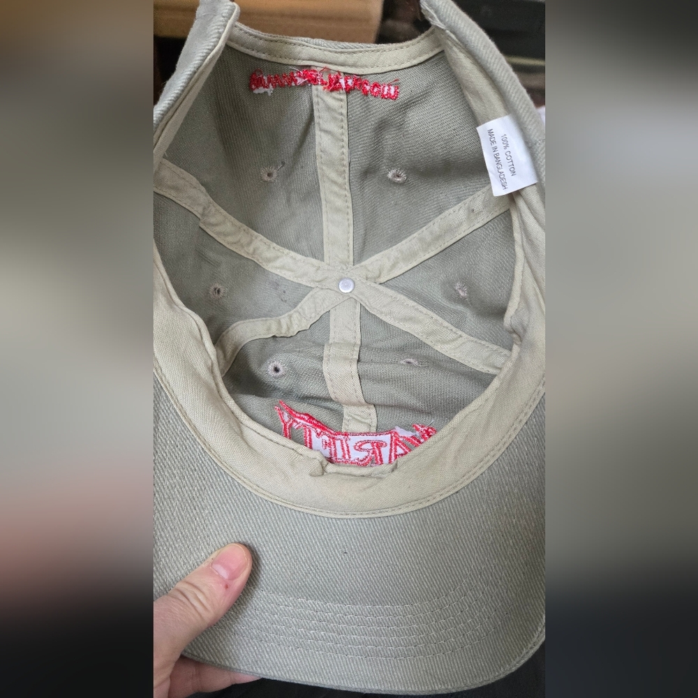 Variety Collectible Embroidered Cap Leather Adjustment Strap NEW never Worn - Picture 3 of 5